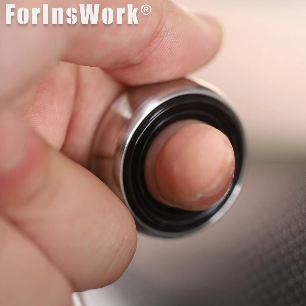 GAO STUDIO Φ18mm Magnetic Ring Stainless Steel ABS Fidget Ring Fidget Spinner Gao Studio Fidget Haptic Fidget Anxiety Toys