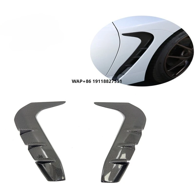 

STI P Style Aggressive Carbon Fiber Fender Trim Garnish Vent for 2022 BRZ GR86