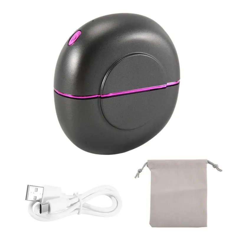 

ABZA - Беспроводная перезаряжаемая портативная ионная щетка-выпрямитель для волос и бороды, мини-стайлер для волос