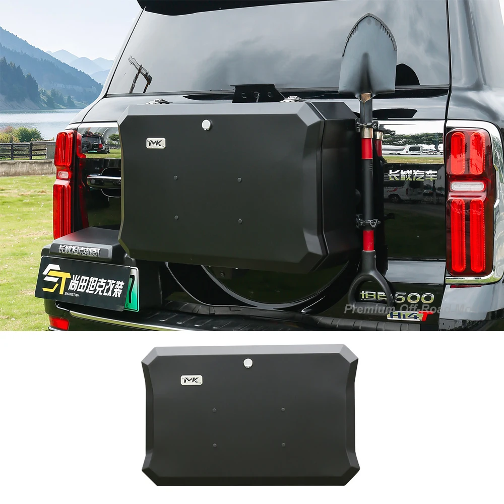 

Tank 500 Hi4T/Z Tailgate Small Backpack American MK Multi-Function Expansion Storage Box Spare Tire Modification Part
