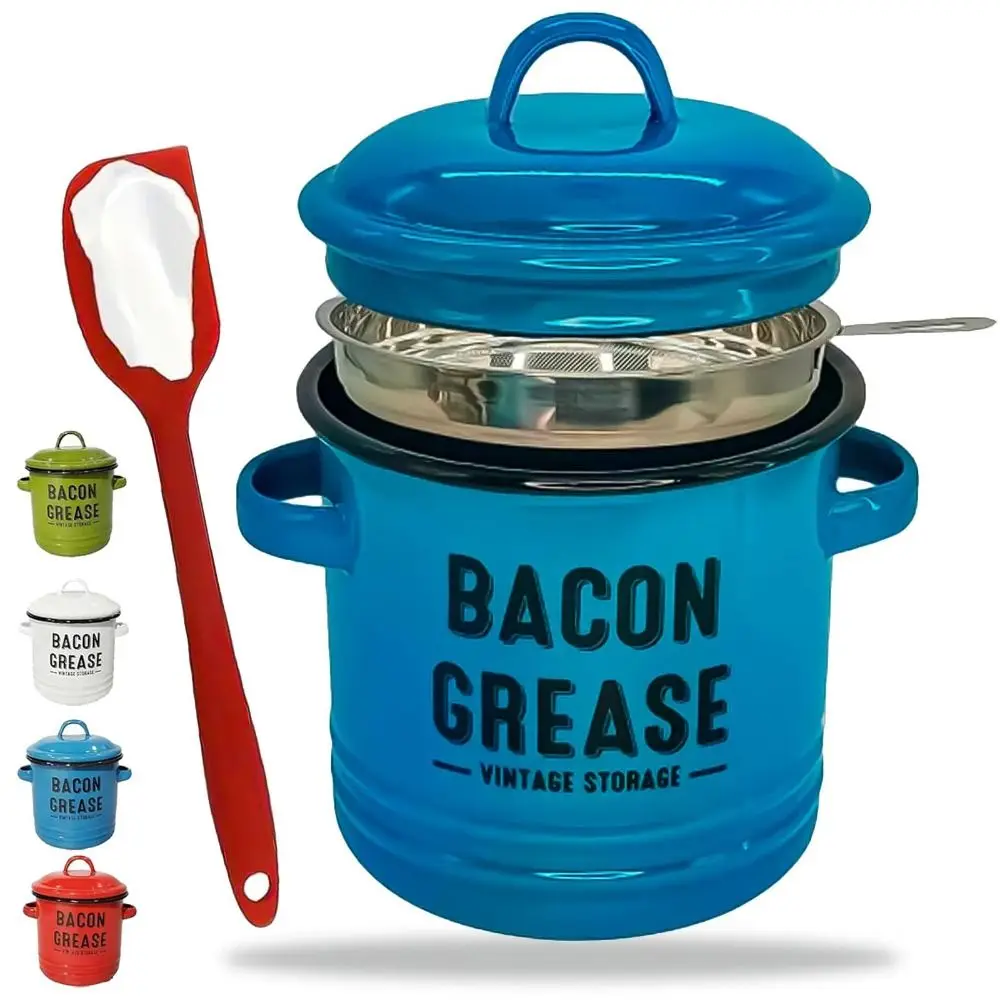 46oz Bacon Grease Saver 5