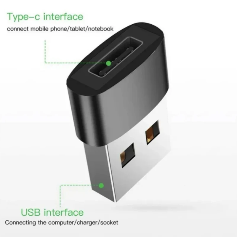 2pcs USB To Type C OTG Adapter USB USB-C Male To Micro USB Type-c Female Converter For Macbook Samsung S20 USBC OTG Connector