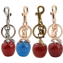 Keychain Cherry Key Chain Decoration Blue Cherry DIY Craft Accessories Bag Pendant Keyring Bag Decoration Cherry Pendant