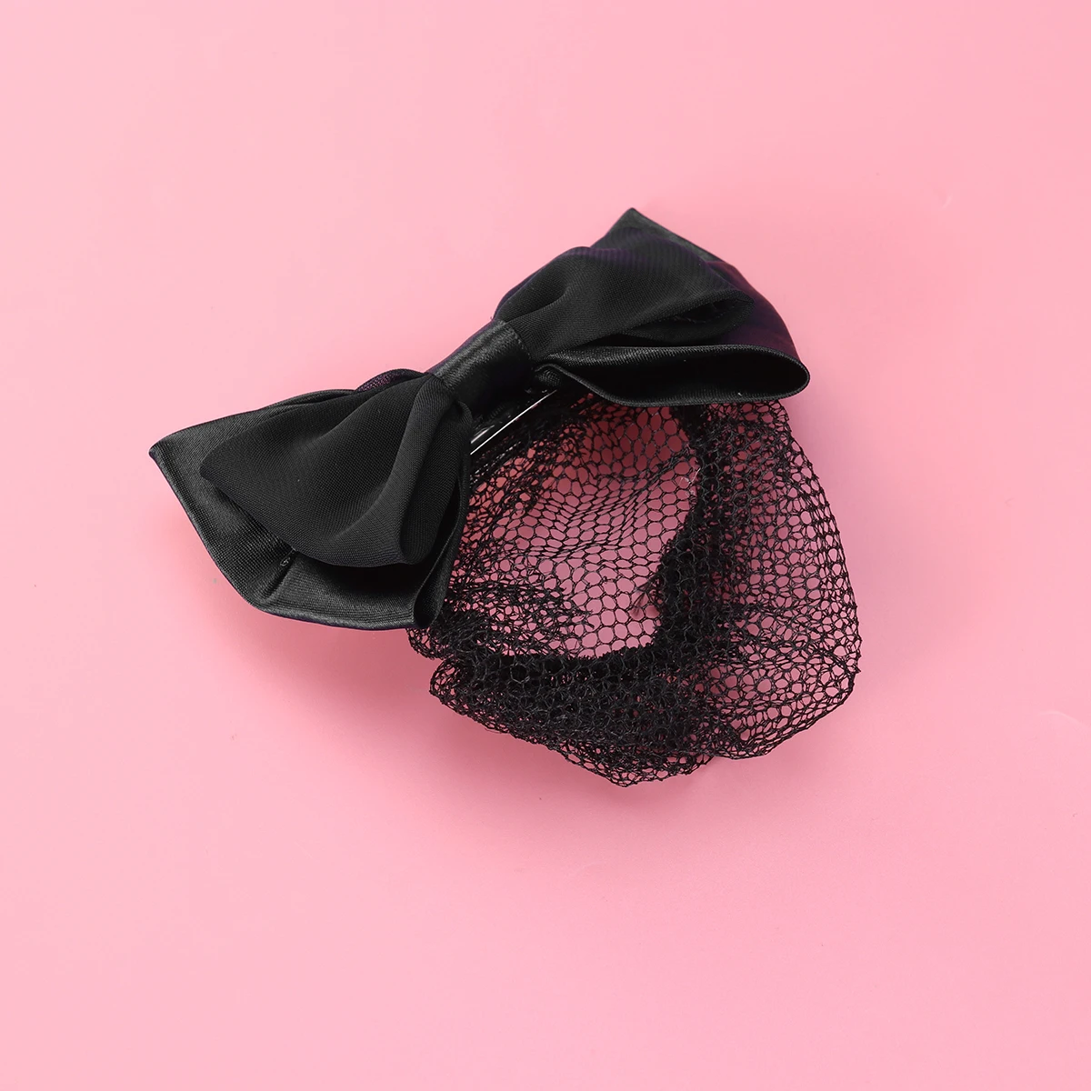 

Elegant Hair Snood Bowknot Women Mesh Bun Covers Decorative Office Party Date Christmas Holder Hair Accessories