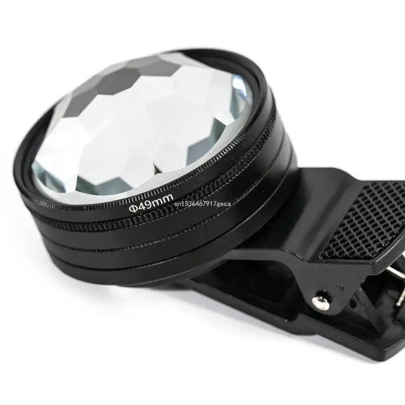 49mm Handheld Subtle Filter Special Effect Filter Optical Glass Prism Photographic Accessories for Phone Dropship