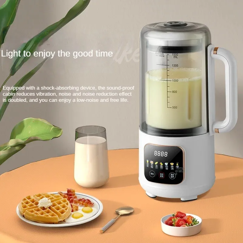 Mute Wall Breaking Machine Multi-functional Intelligent Heating Household Soy Milk Automatic Juicing Auxiliary Food Cooking