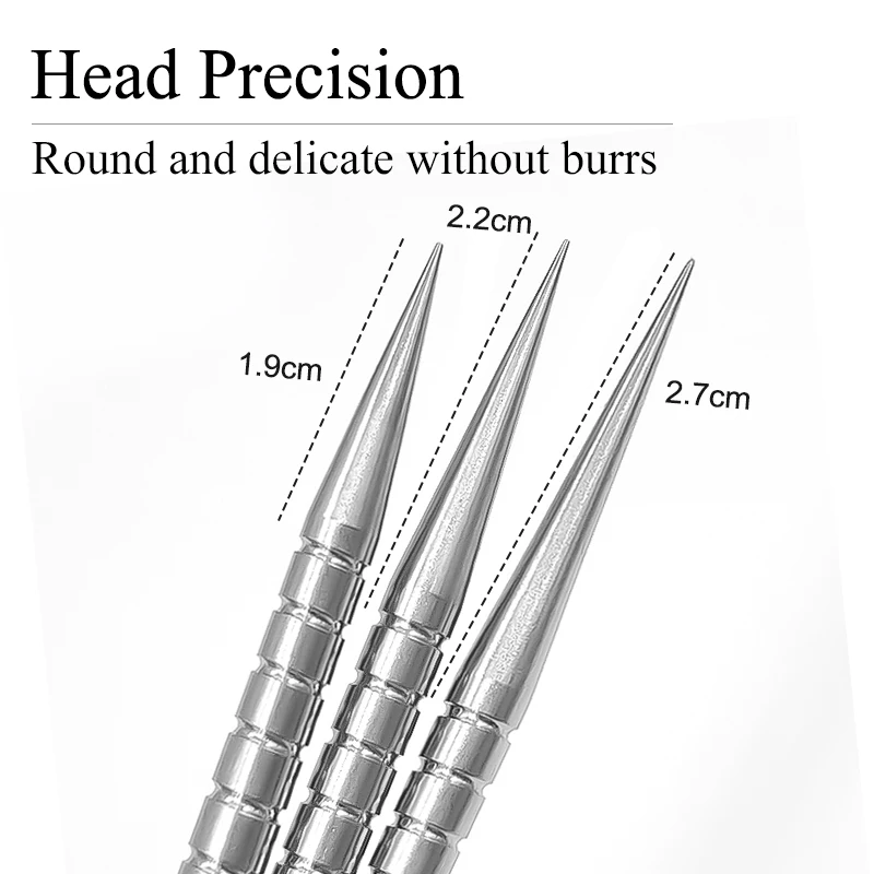 เครื่องขยายรูน้ำตาสำหรับจักษุแพทย์ รุ่น Small Breakthrough Device ทำจากสแตนเลสและไทเทเนียมอัลลอยด์ รูปทรงกรวยสั้น รูปทรงกรวยกลาง รูปทรงกรวยยาว