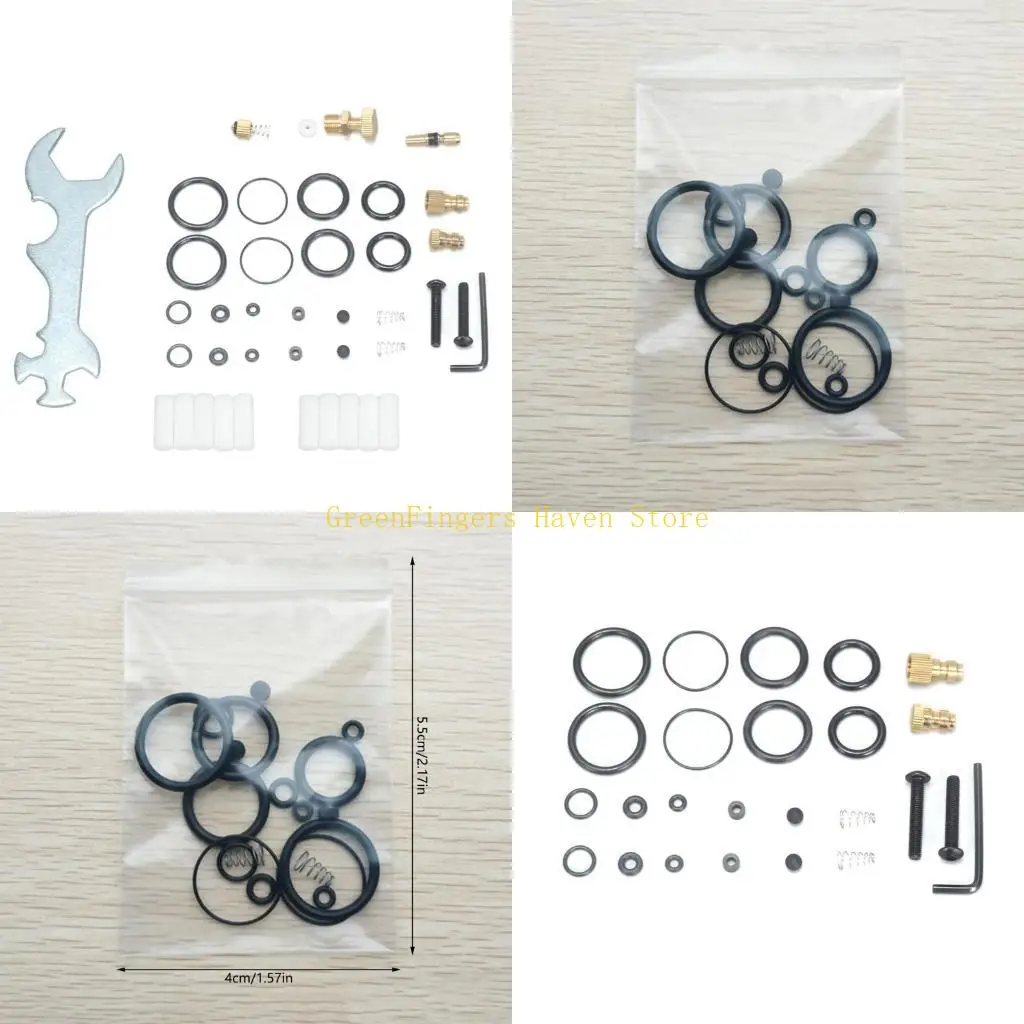 

F68D 1 комплект уплотнительных уплотнительных колец для ручного насоса высокого давления, ремонтный комплект для инфлятора, 30