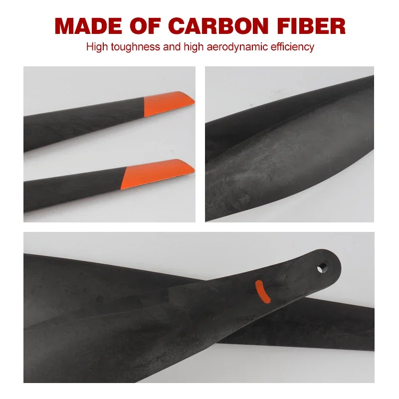 Folding Carbon CW CCW Propellers for DJI T25 T25P Copy 5018 Agricultural Drone Parts Essential Accessories for Plant Drone Users image 3