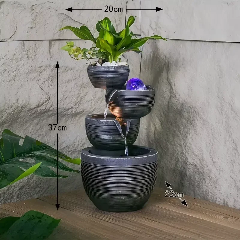 Factory Direct Sale Modern Outdoor Floor Water Fountain for Courtyard Garden Hotel Decoration