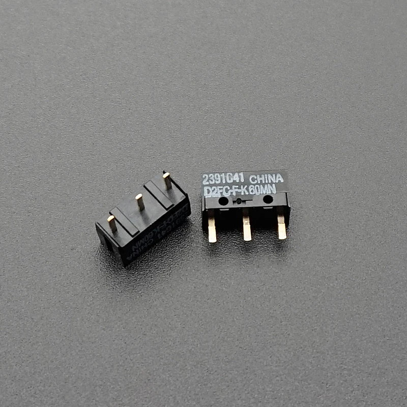 2pcs Mouse Micro switch Microswitch D2FC-F-K 60MN suitable for Logitech G304 305 G403 G502 G603 G703 G900 G903 D2FC-F-7N 10M 20M