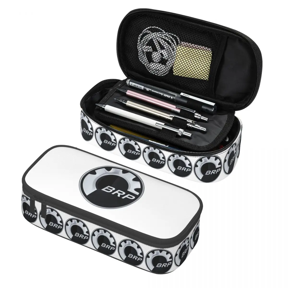 

Can-Am BRP Motorcycle Pencil Cases Pencil Pouch Storage Stationery Supplies Large Capacity Pen Box Pencil Bag for Students