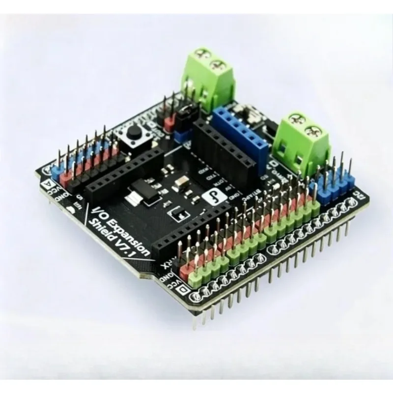 IO Shield V7.1 Expansion Board for UNO R3 Nano, Bluetooth GPS Support STEM DIY Module