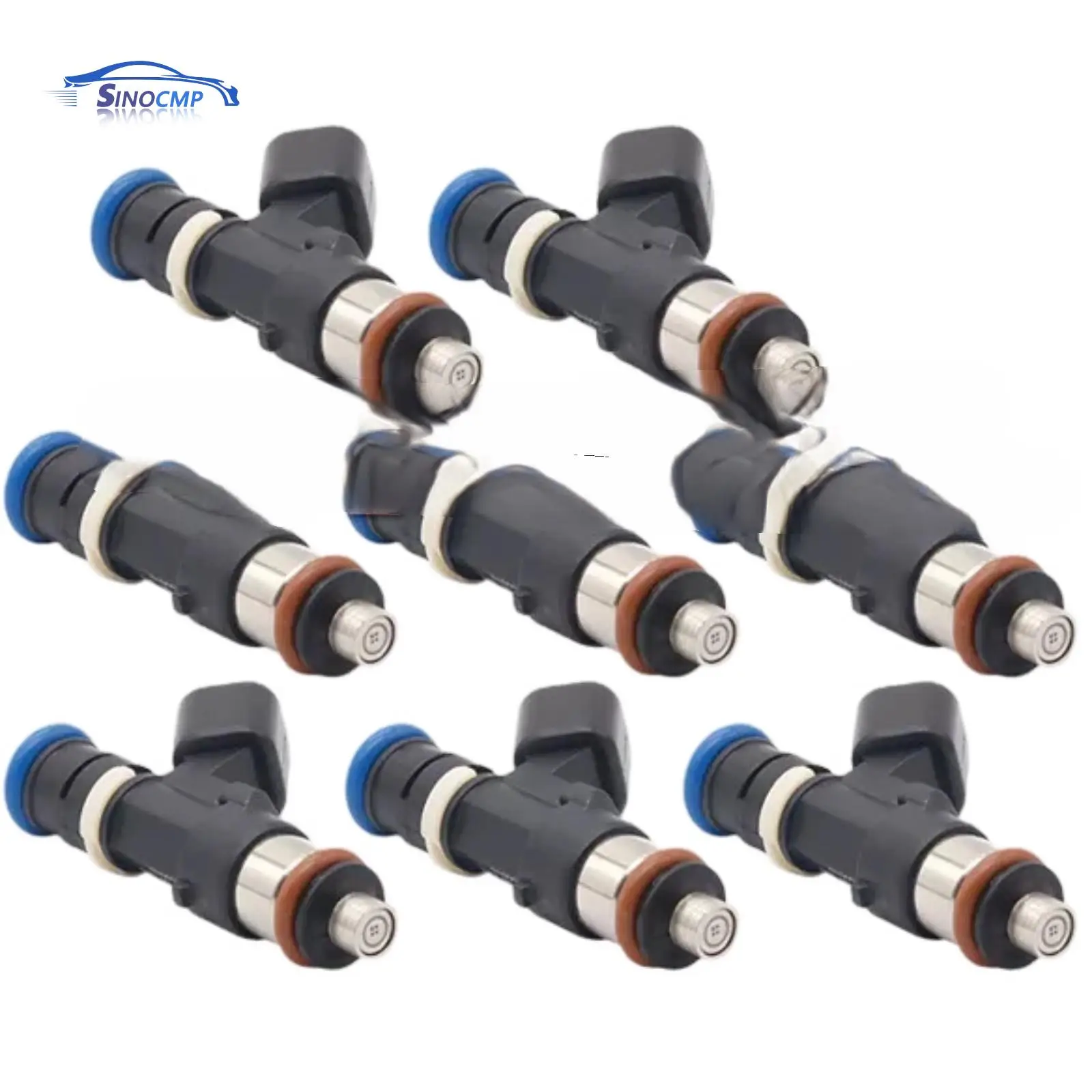 

8 PCS Fuel Injectors Kit For 2006-2009 Chevrolet Cadillac Bosch GM LS2 6.0L Pontiac GTO C6 Corvette CTS-V 12569113 0280158049