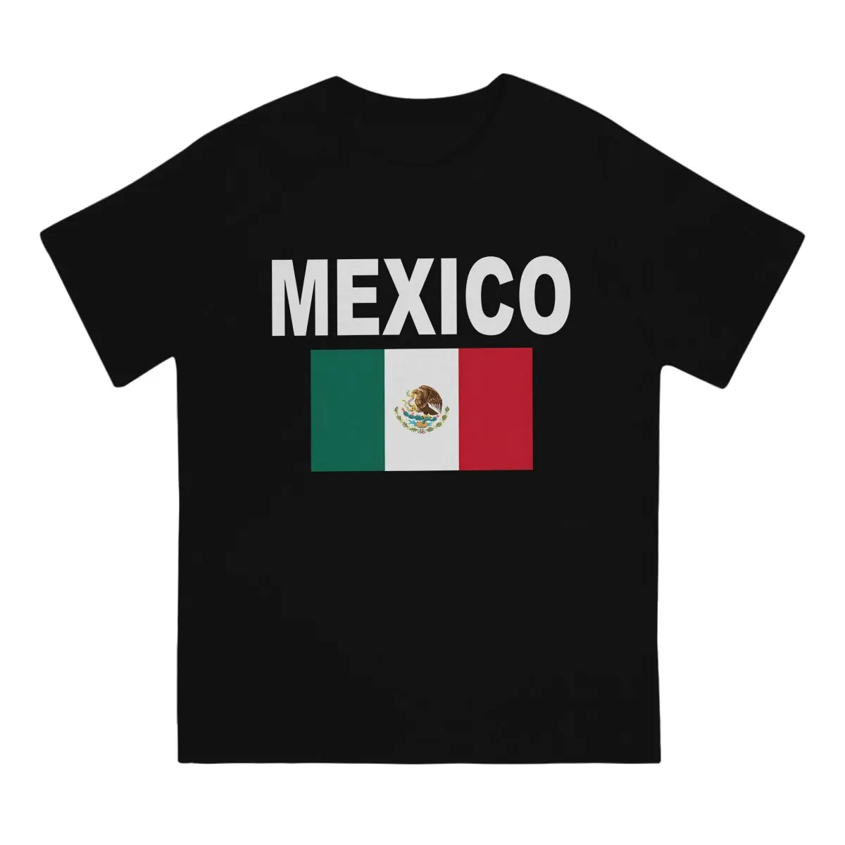 Mexico Flag  Cool Mexican Flags T Shirt Punk Men's Tees Summer Clothing Harajuku O-Neck TShirt