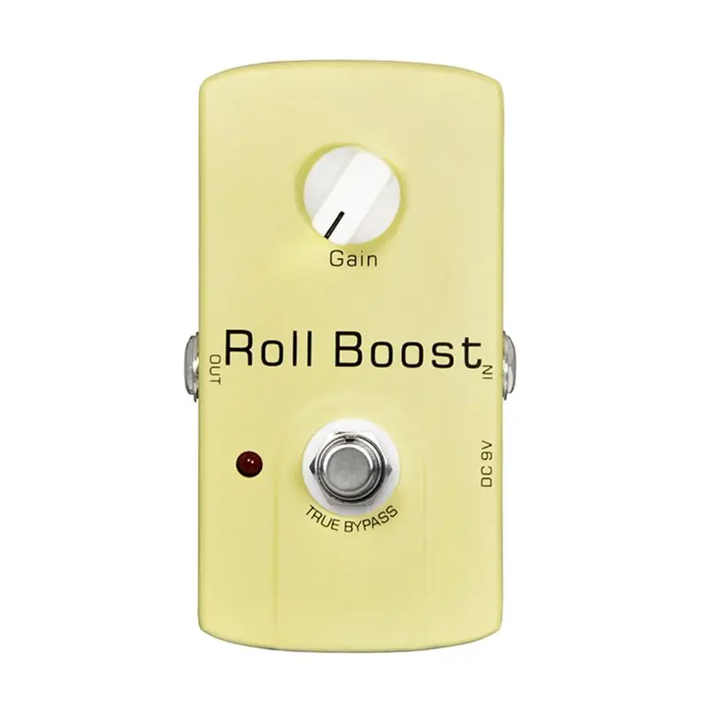 HOTB72A Guitar Tone Up ROLL BOOST Pedal JF-38 Clean Clear Transparent Guitar Pedal 35Db Power Amp