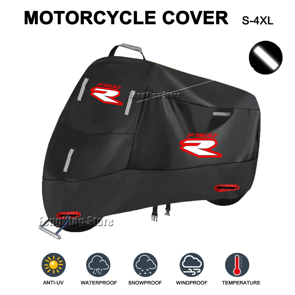 

Motorcycle Cover Outdoor Rain Dustproof UV Protector Covers For BMW F900R F 900R