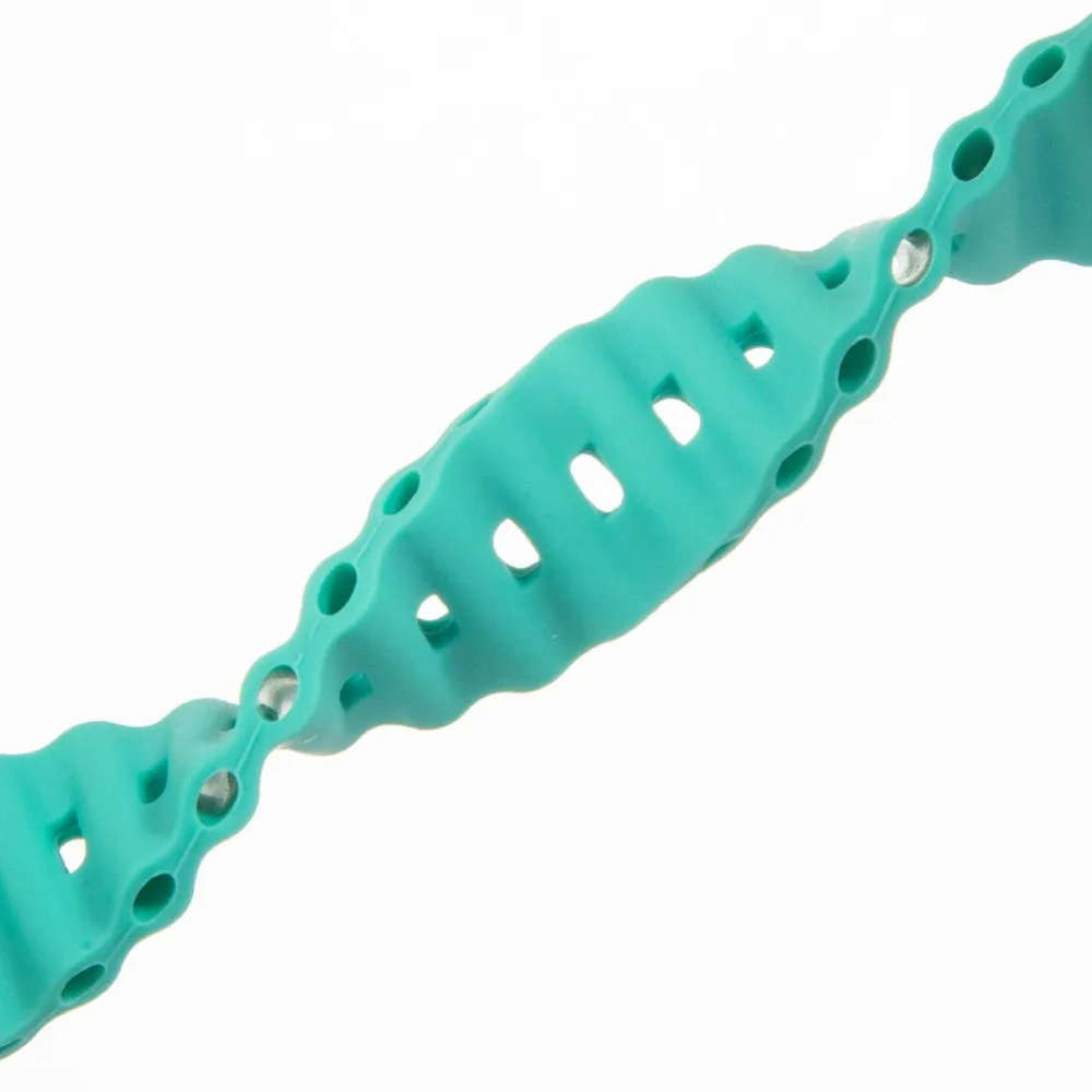 Accessori per cinturino morbido con fibbia ad ago di ricambio per cintura in silicone oceano regolabile per Xiaomi Mi Band 8
