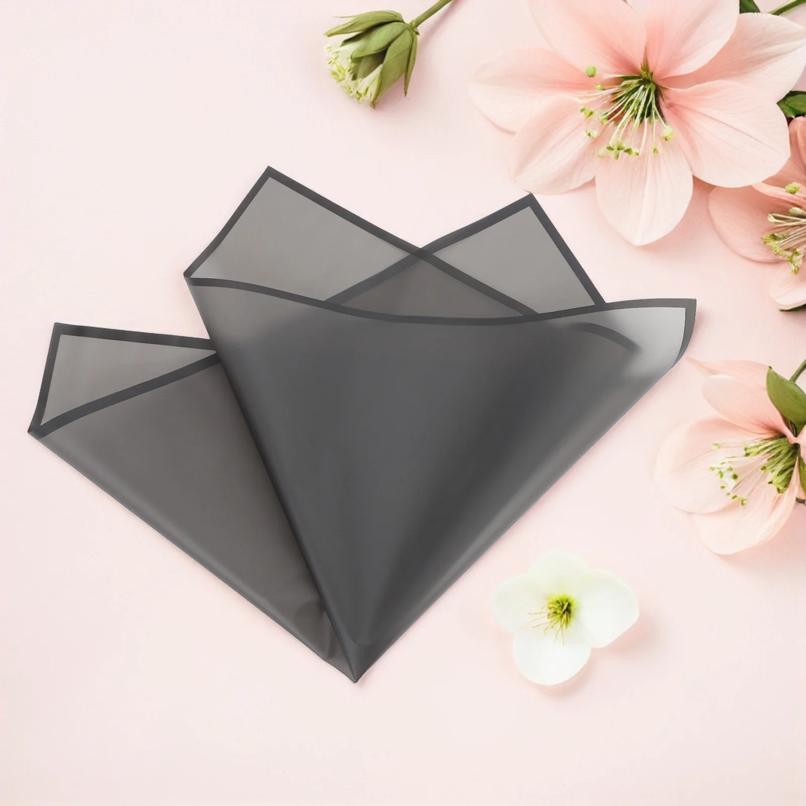 22.4x22.4 ورق تغليف أحمر الخدود مقاوم للماء تصميم الأزهار لمسة ناعمة مثالية لباقات الزفاف مواد بائع الزهور