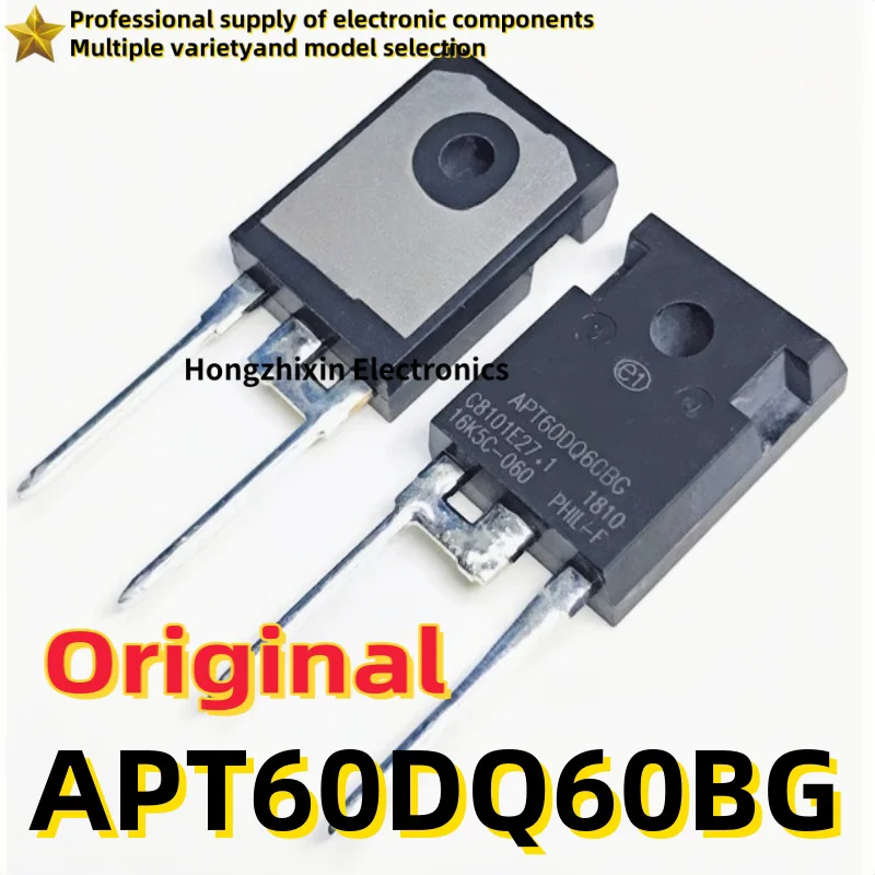 

5-10PCS Original APT60DQ60BG TO-247-2PIN 600V 60A FAST RECOVERY DIODE