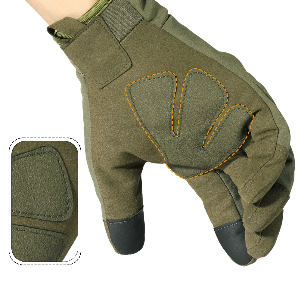 Men Touch Screen Gloves Cycling Gloves Combat Riding Training Shooting Hunting Hiking Tactical Mittens Sports Windproof Gloves