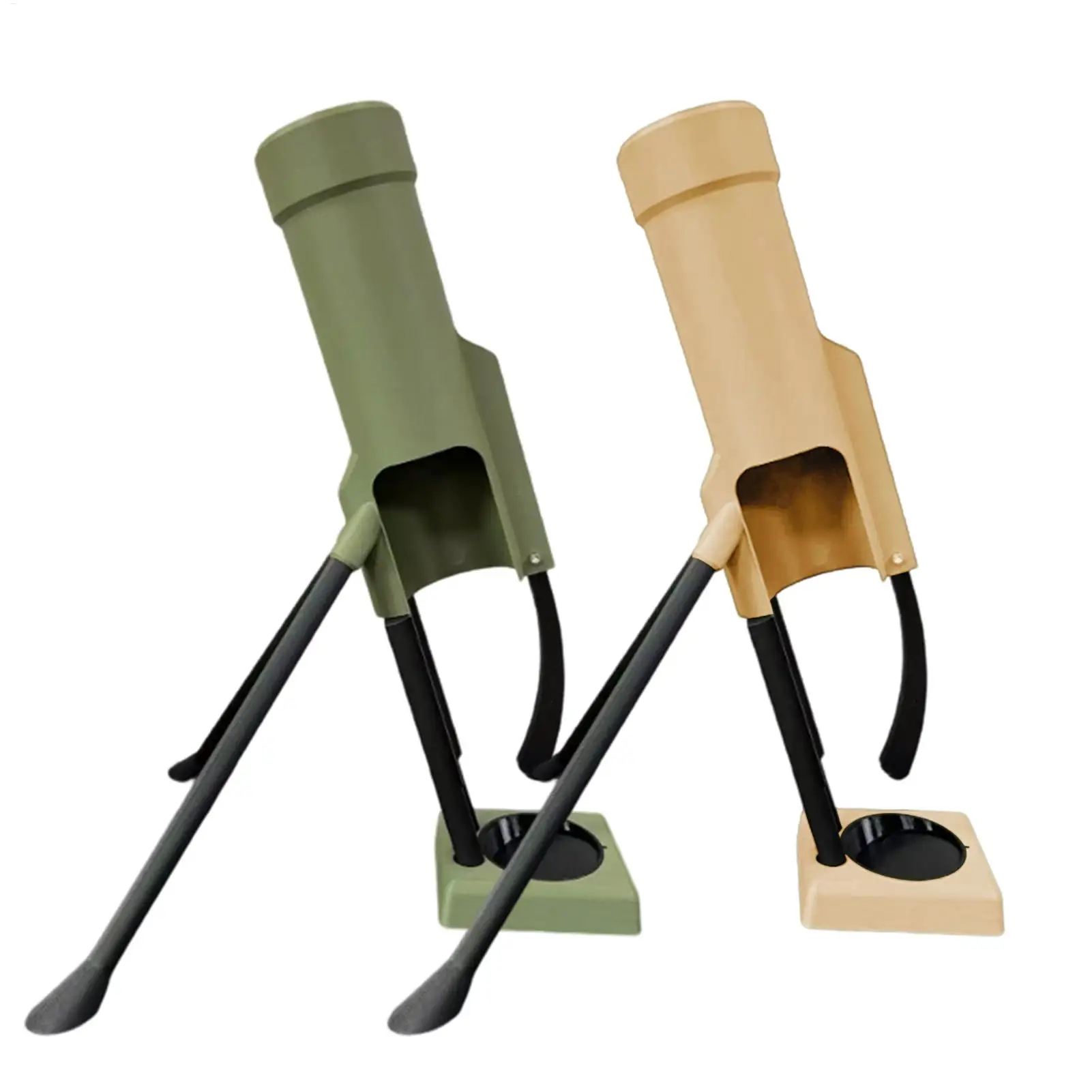 Heavy Duty Beer Bottle Mortar Opener Tactical Cap Launcher Hands Free Push Down for Bar Desk Decor For Military Enthusiast