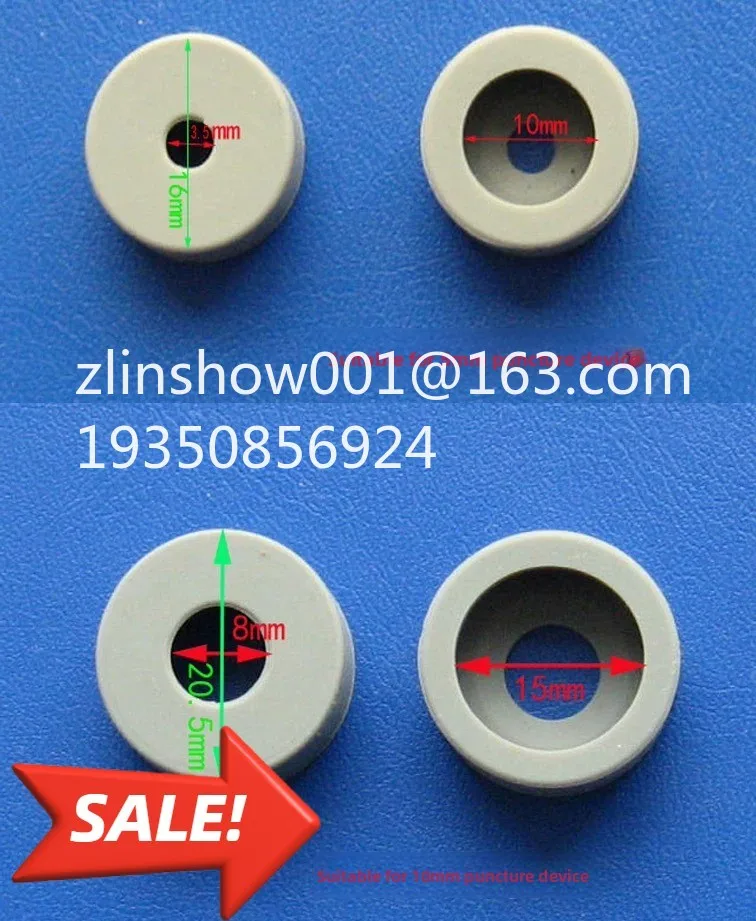 Laparoscopic piercer, sealing cap, for piercers with a diameter of 5mm 10mm 15mm 18mm silicone material