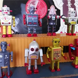 NJ Croces Retro Figure Robot Doll Ornaments Accessories Tabletop Decoration Children Present