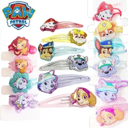 Paw Patrol Headwear Hair Clip Hair Ties Bows for Girls Women Cute Cartoon Skye Everest Hair Accessoires Bands Kids Gifts