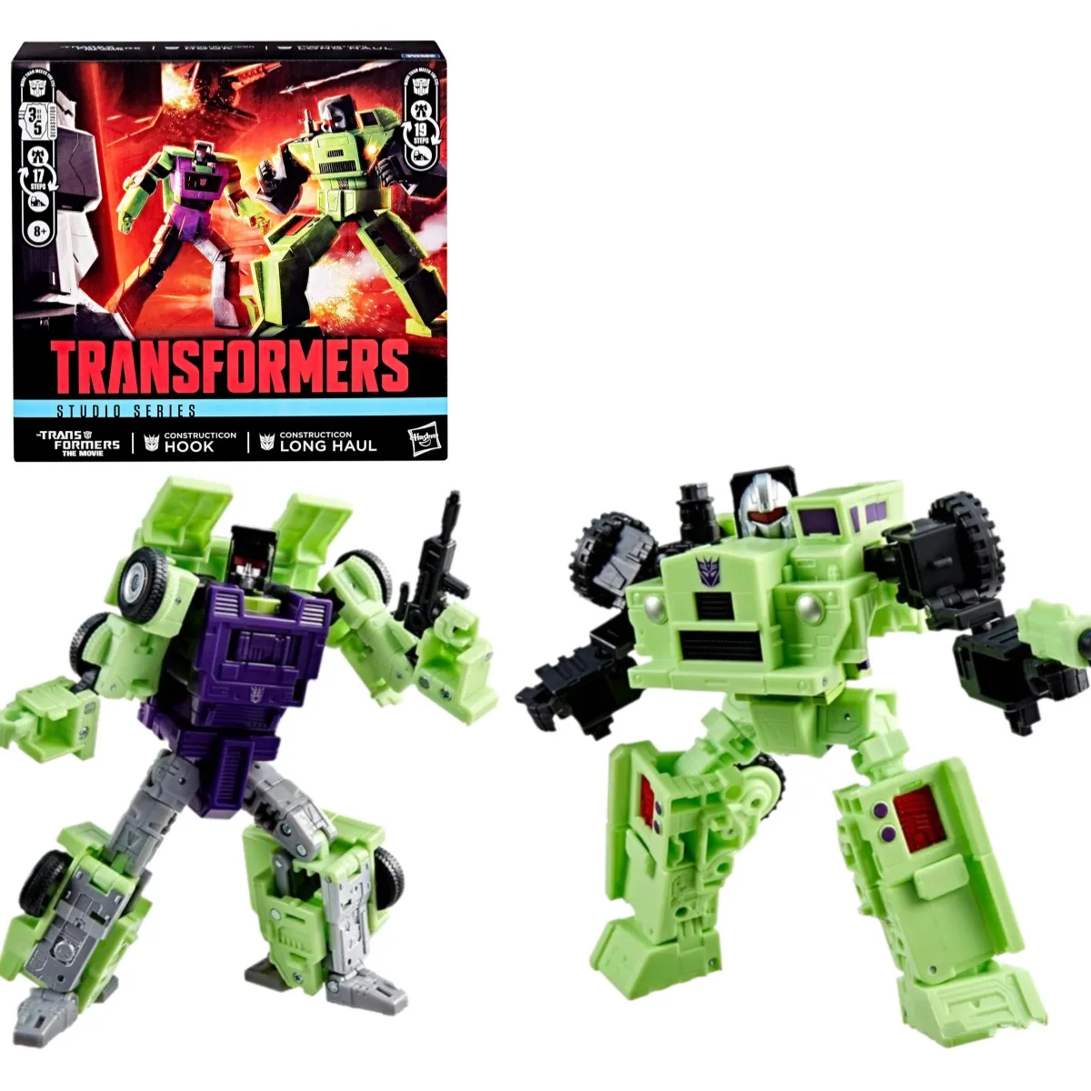 The Transformers: The Movie Constructicon Long Haul & Constructicon Hook Studio Series SS86 6,5-inch actiefiguren speelgoed 2-pack