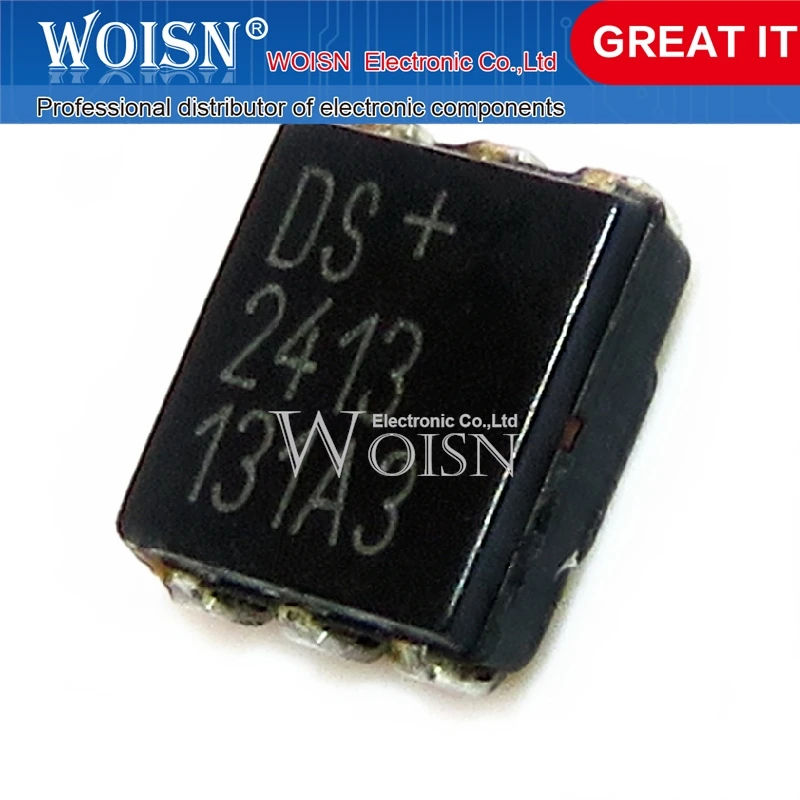 10PCS DS2413P DS2413 silk-screen 3A 1100H  2100H  SOJ-6