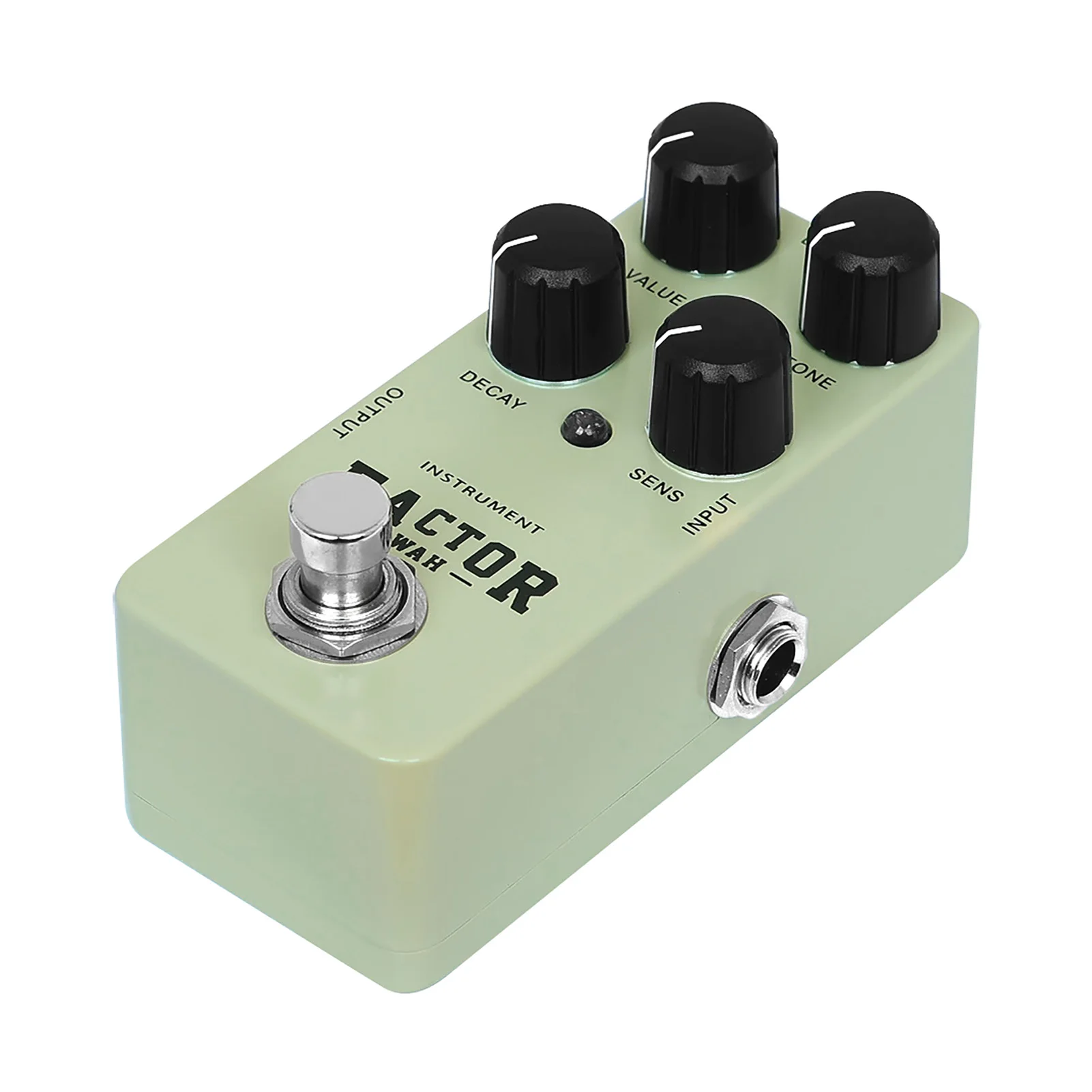 

RS-28 Педаль эффектов для электрогитары FACTOR WAH Гитарная педаль Металлический эффект Wah Регулируемый тон затухания Q Value для бас-гитары