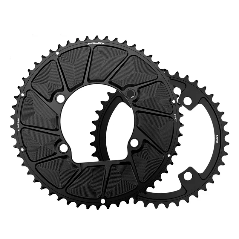 AliExpress NONE GOLDIX 110BCD 2X Chainring 4 Bolt for Shiamno 105 R7100 R9200 R8100 50-34T 52-36T 53-39T 54-40T Double Chainring 11 12 Speed