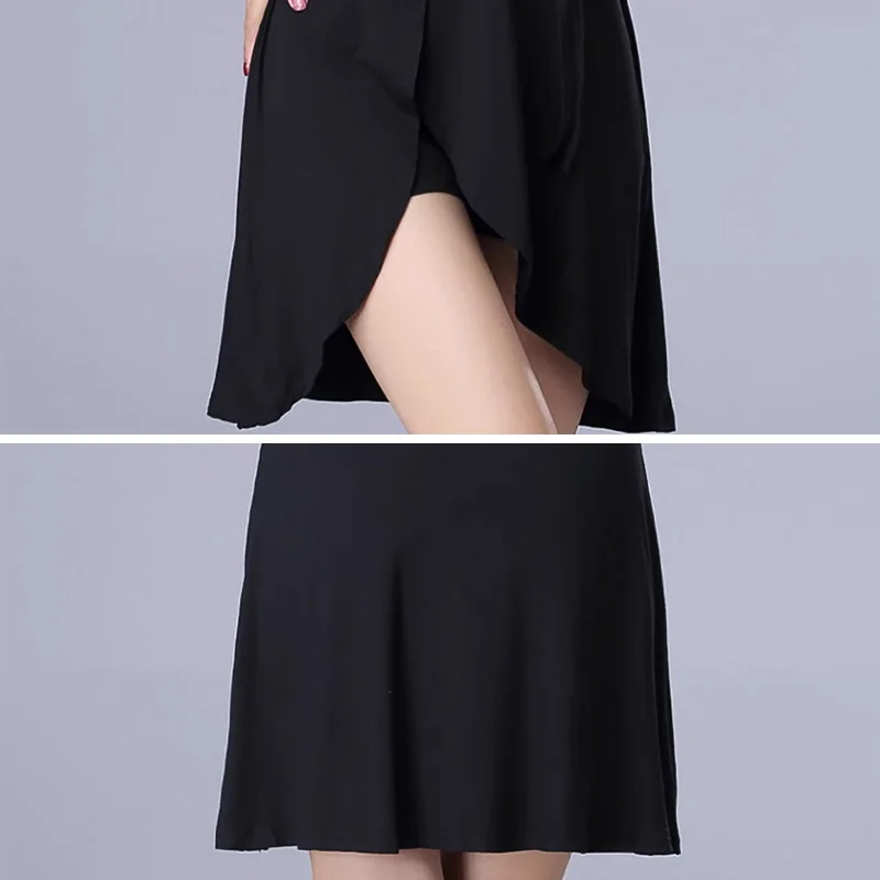 Ballroom Dance Wear Jurk Sexy Kleding Korte Zomer Jurken Dansbroek Vrouwen Latin Rok Samba Wear Line Pak Kostuum Jumpsuit