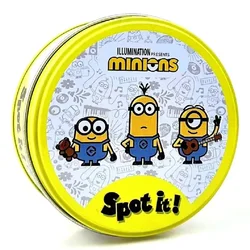 Minions Iron Box Puzzle Game Board Game Family Card Game Multiplayer Tabletop Game Children's Gathering Card Game