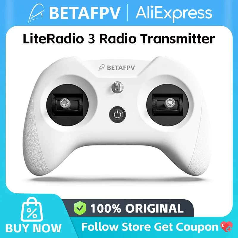 BETAFPV LiteRadio 3 Radio Transmitter Support ExpressLRS Frsky Shadow Protocol for FPV Racing RC Drone Beginner - image 1 of 6