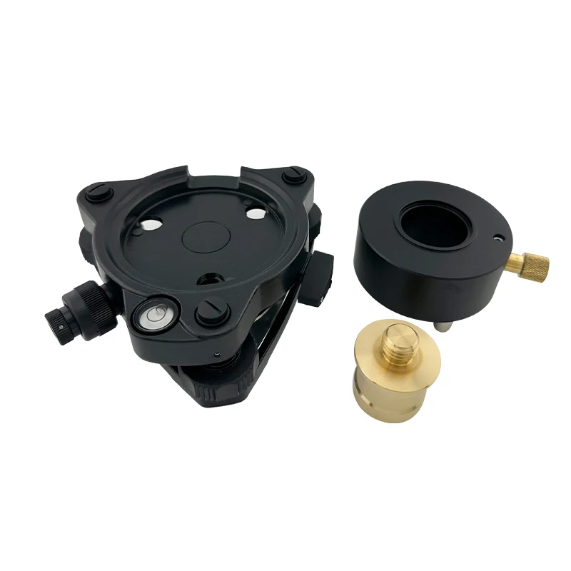 

Optical Plummet Tribrach with 5/8"x11 Removable Mount Center - GPS GNSS Adapter Carrier & Rotate Screw for Precision Positioning