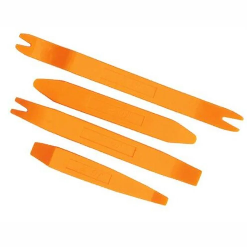 12PCS และ4PCS Car Audio Disassembly เครื่องมือพลาสติก Pry Bar แผงประตูถอด Pry ภายในคลิป Rocker crowbar