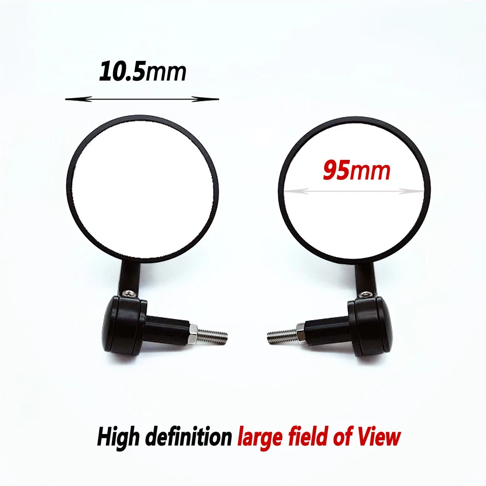 For QJMOTOR SRV300 SRV300S SRV350 SRV250 Handheld Rearview Mirror Broad Vision Rearview Mirror Anti glare Reflective Mirror