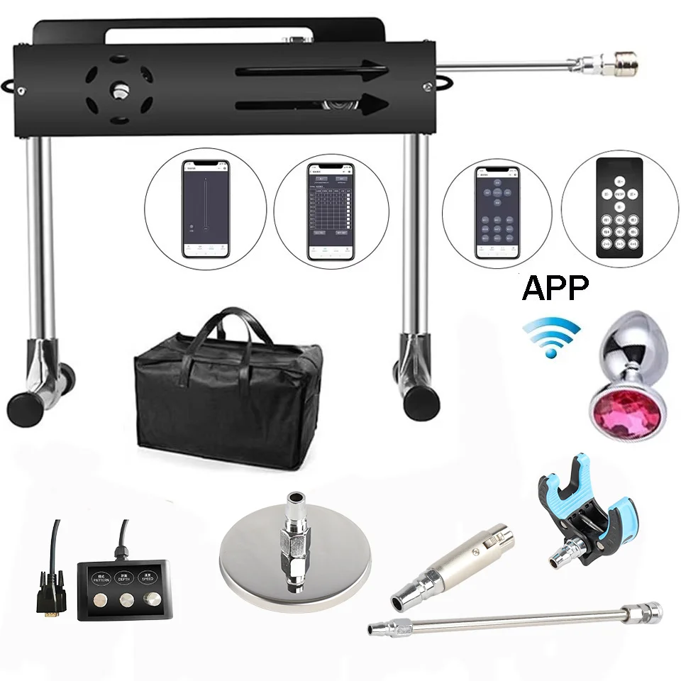 200W Powerful Premium Sex Machine System Thrusting Love Sex Machine 3-15cm for Female Sex Machine Sex Toy