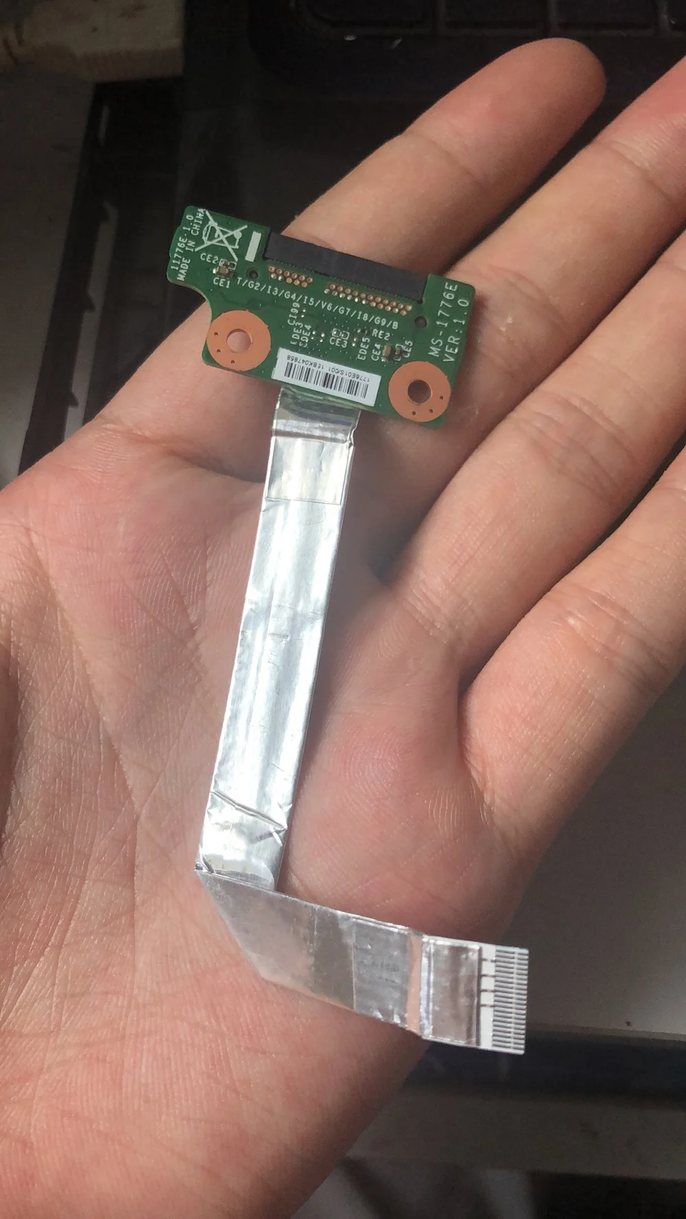 MS-1776E MS-1771E MS-1772E MS-1773E MS-1774E MS-1775E FOR MSI GS70 GS72 WI-FI CARD CARRIER BOARD Tested and working