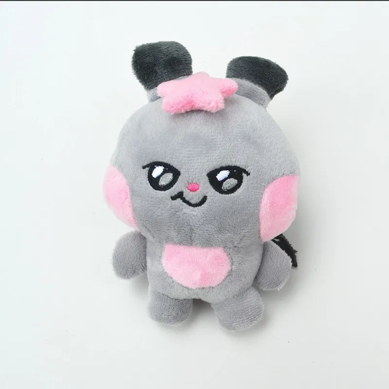 Ateez Aniteez Kawaii Cute Cartoon Animal Plush Toy Keychain Korean Plush Doll, Celebrity Support Fan Gift Kpop Doll Decoration