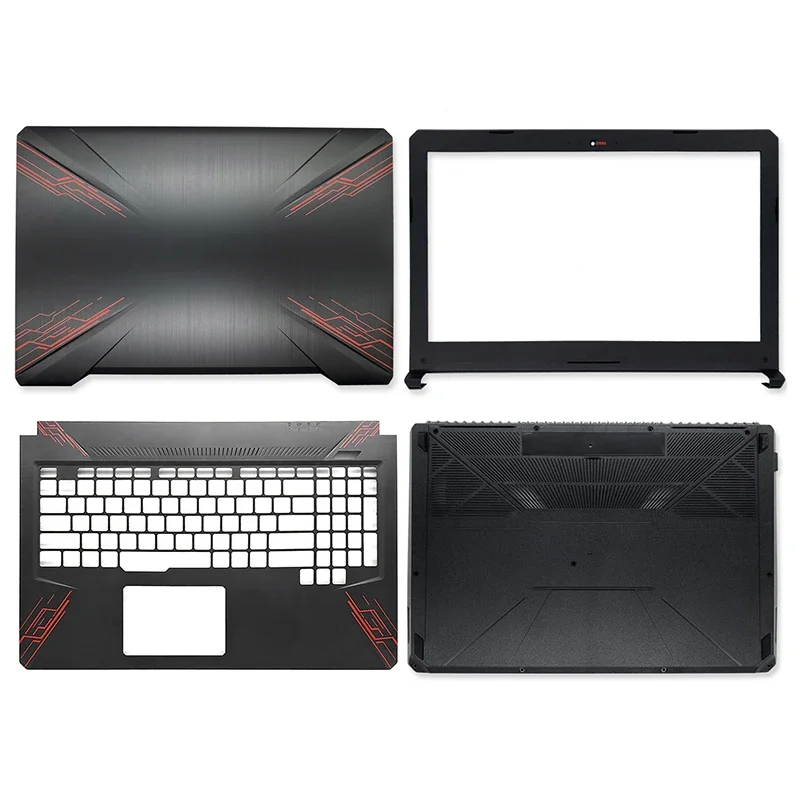 

New For FX504 FX504G FX504GM FX80 FX80G Laptop LCD Back Cover/Front bezel/Hinges/Palmrest/Bottom Case/keyboard