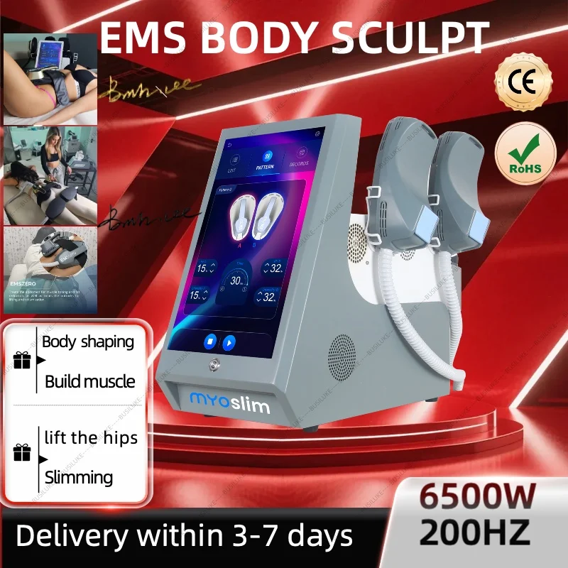 

EMS Новый 6500 Вт инструмент для коррекции фигуры RF массажер для коррекции фигуры EMS/zero электромагнитное устройство для уменьшения жира стимуляция мышц