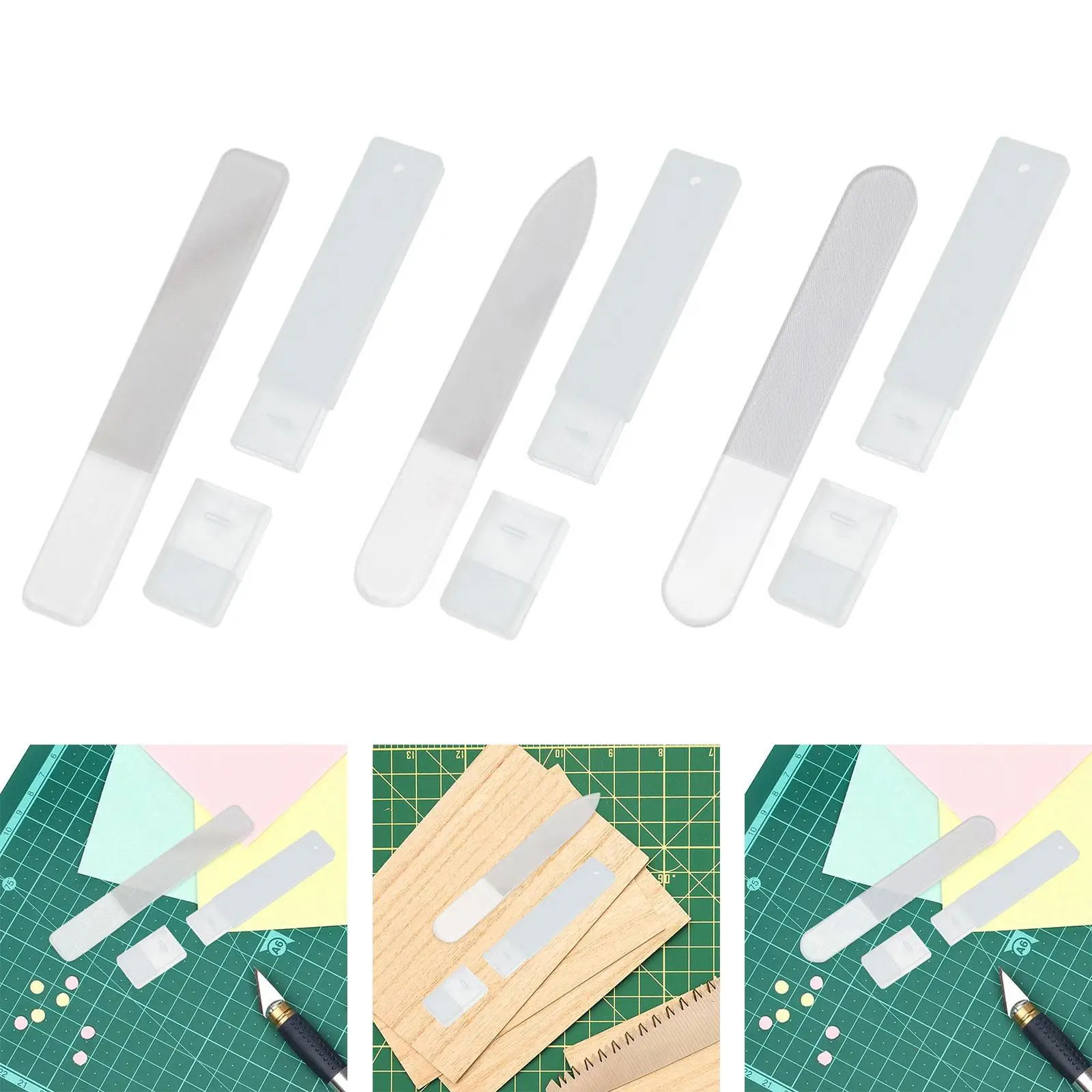 Arquivo de vidro para modelos universal à prova de ferrugem para material de resina de figura de trabalho de arte