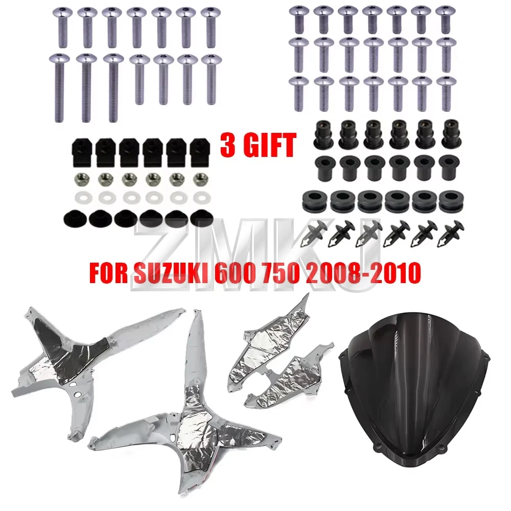 New Customizable ABS Injection Mold Motorcycle Fairings For GSXR 600 750 2008 2009 2010 K8 K9 K10 Plastic Fairing Body Panel Kit view 6