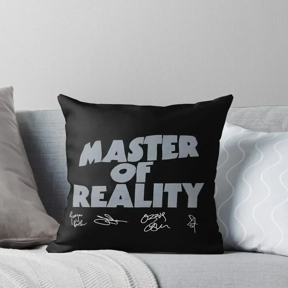 Master of Reality album logo Throw Pillow Pillowcases For Pillows Cushion Cover For Sofa pillow