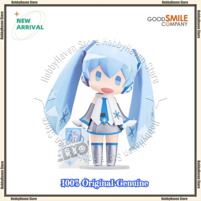 

In Stock GSC HELLO! GOOD SMILE Character Vocal Series 01 Snow Miku QVersion Hatsune Miku Action Figure Collection Gift