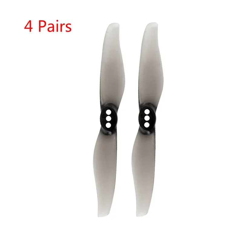 4 Pairs 3018 PC 3 Inch Two Blade Propeller For 1108-1303 Motor Toothpick FPV Drone