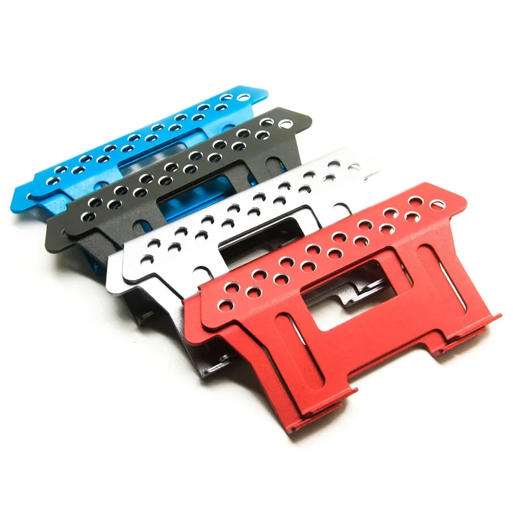 

2Pcs Aluminum Side Plates Metal Pedals Slider For 1/10 RC Crawler Axial SCX10 RC4WD TF2 RGT 86100 90046 90047 Upgrade Parts